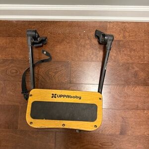 UPPAbaby Stroller Board with Black and Tan Design